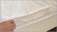 sleepy防尘蹒寝具－可完整六面式包覆　完全阻隔尘螨